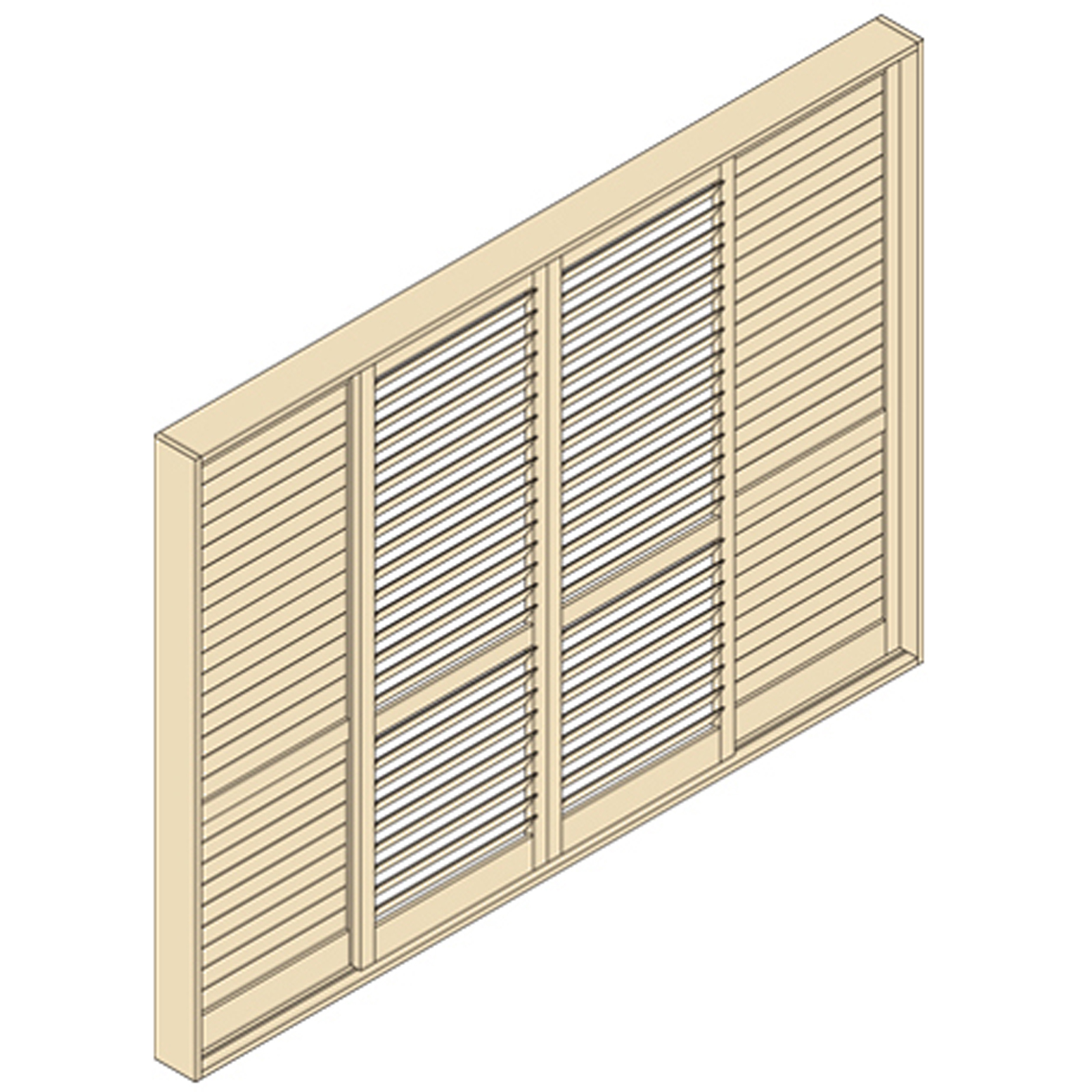 ウッドシャッター 引き戸タイプ Dw Dr005 03 G140 リノベーション Diy インテリア通販のtoolbox