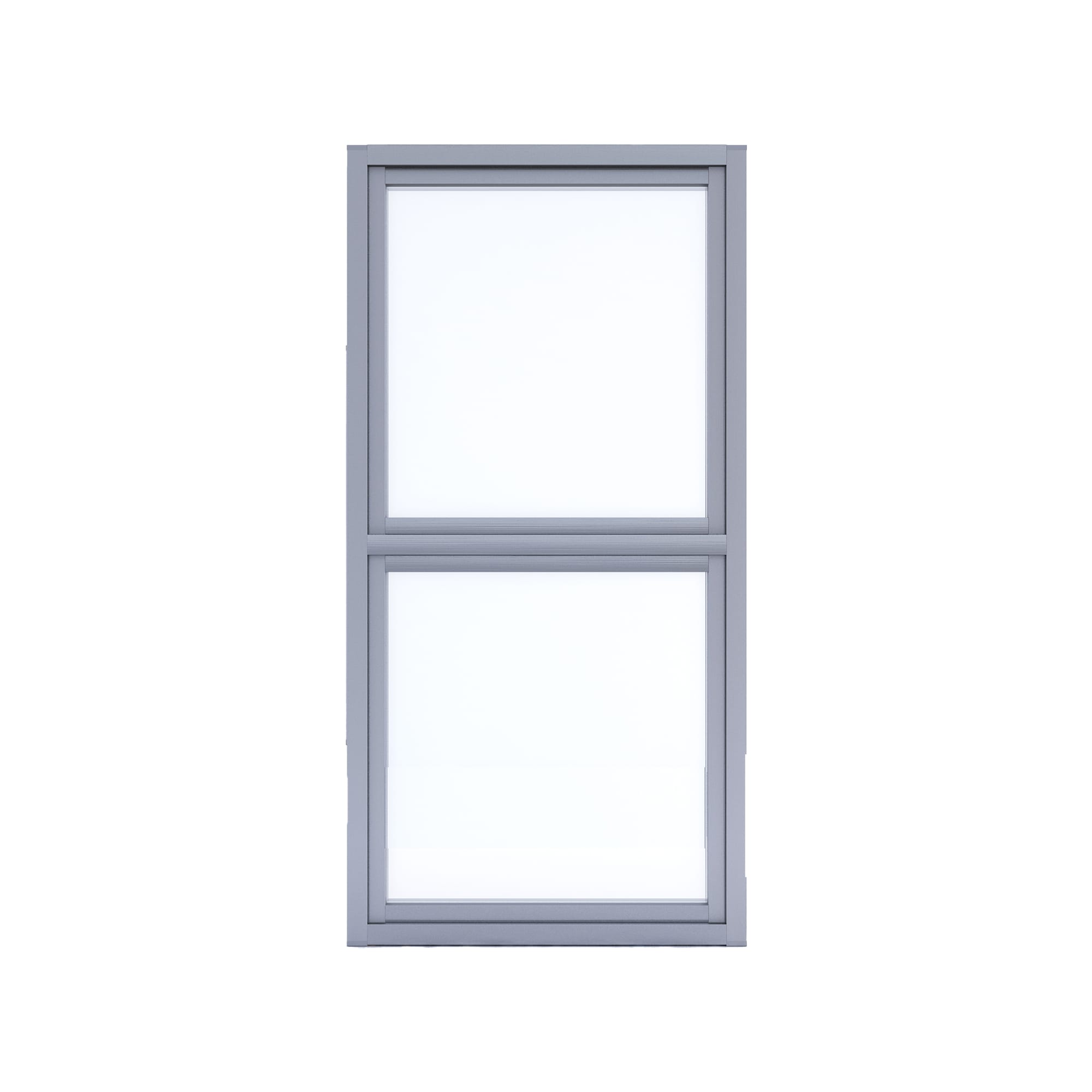 室内アルミサッシ FIX窓＋FIX窓 シルバー 樹脂パネル DW-DR013-12-G201