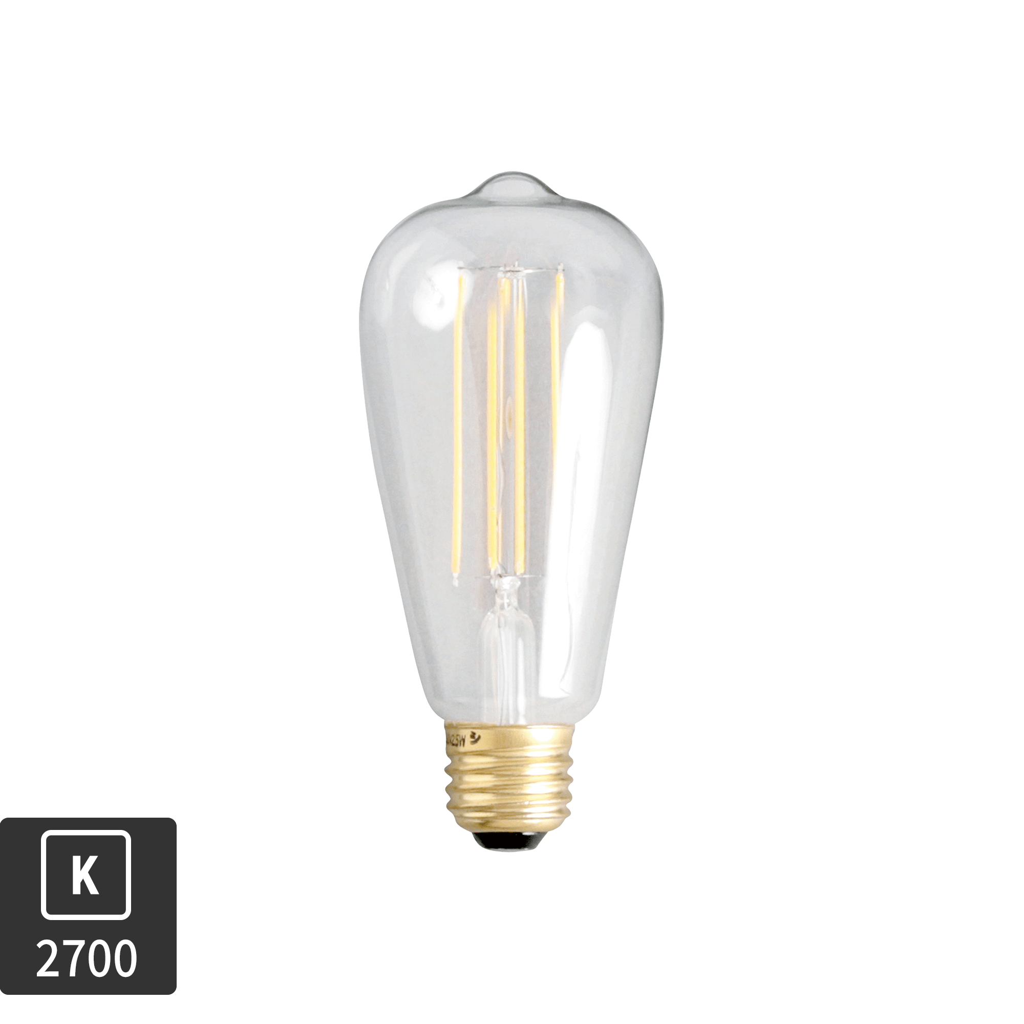 ビンテージLED電球 LEDエジソン(E26)25W相当