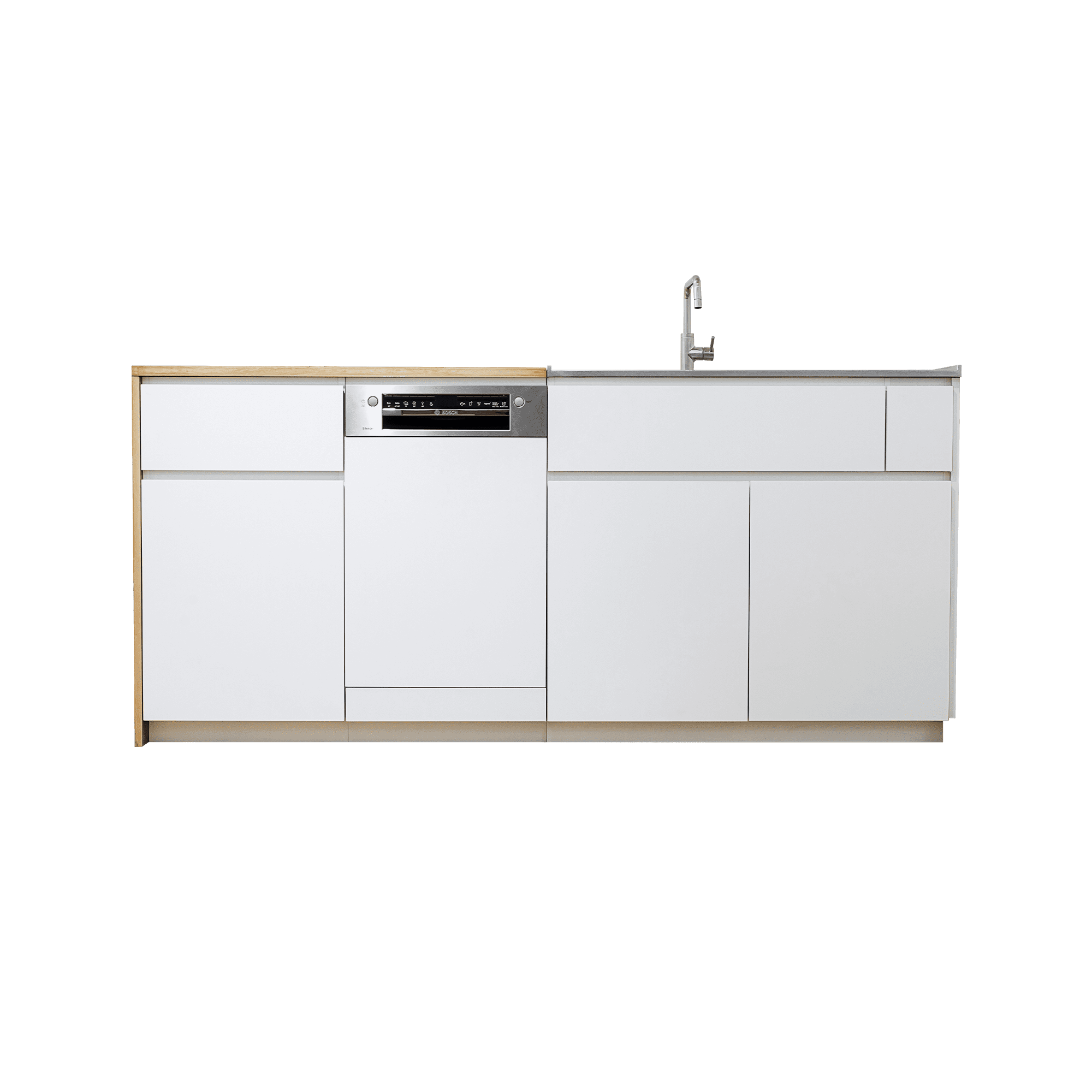 木天板キッチンⅡ型 対面シンク側 フロントオープン食洗機 W450タイプ