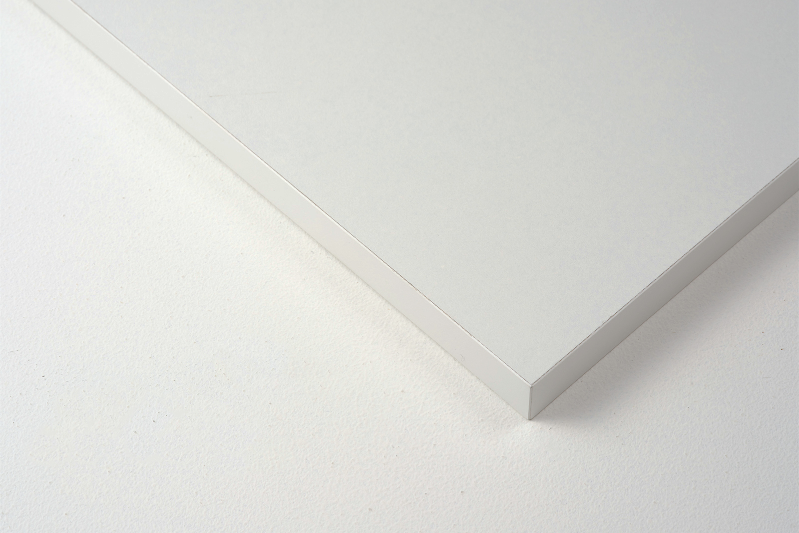 棚付きボックスミラー ホワイト KB-AC018-01-G141 低圧メラミン化粧板 ホワイト